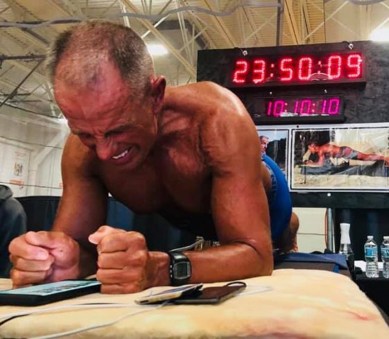 62 Year Old Veteran Sets Record For Holding Plank For Over 8 Hours