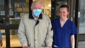 87-Year-Old Grandfather Is Finally Home After Battling Coronavirus For Two Weeks