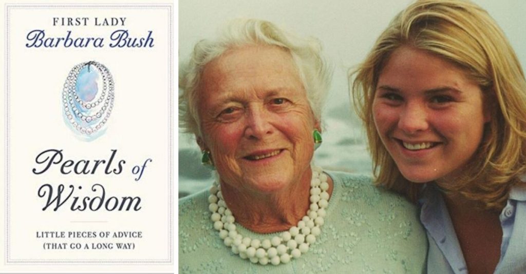 Jenna Bush-Hager Shares 'Pearls Of Wisdom' Book From Barbara Bush