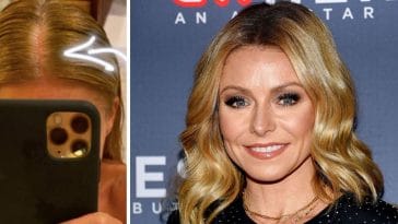 Kelly Ripa Shows Off Growing Grey Roots On Social Media