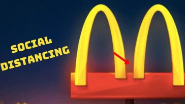 McDonald's Separates Its Golden Arches To Show Solidarity During This Tough Time