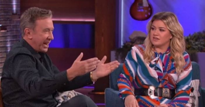 Tim Allen opened up to Kelly Clarkson about his sobriety