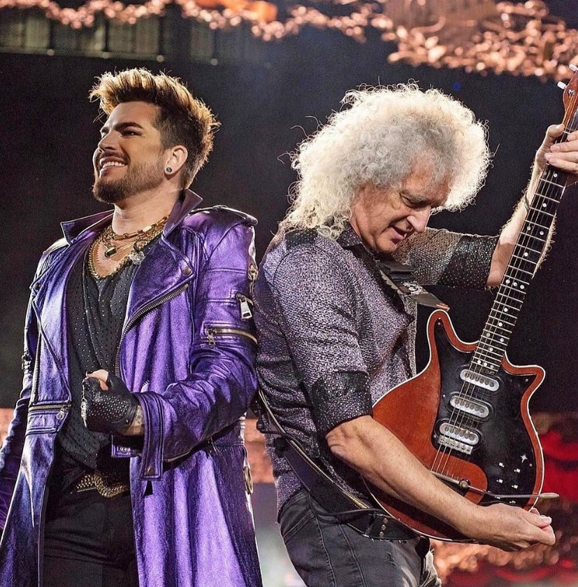 adam lambert brian may queen