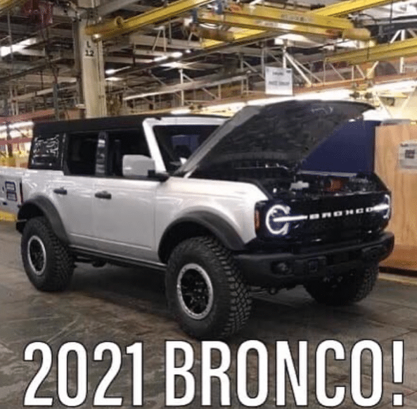 2021 Ford Bronco Photos Leaked