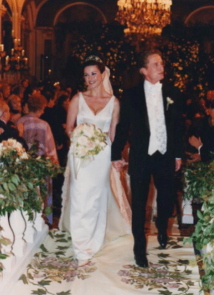 catherine zeta-jones waited 20 years to see her wedding photos