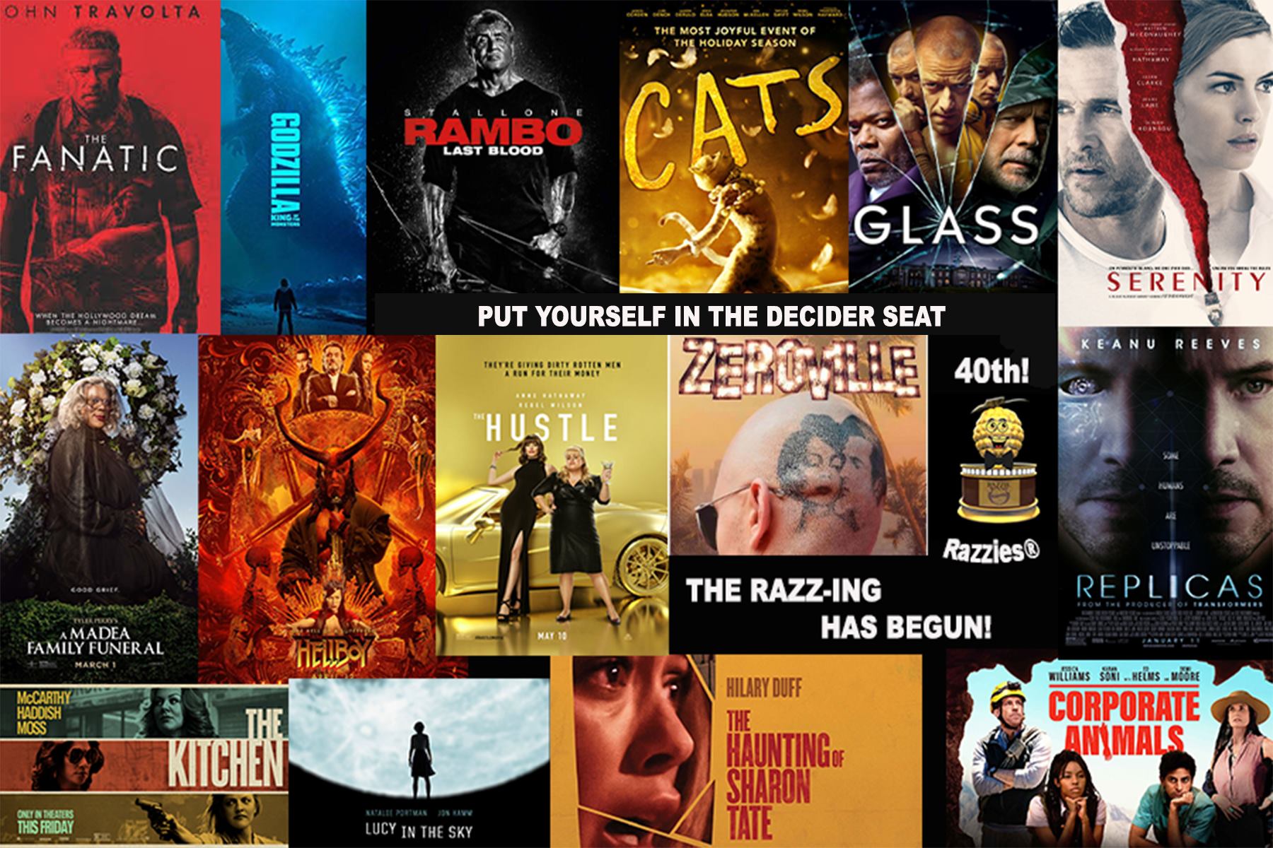 razzie award nomination movies 