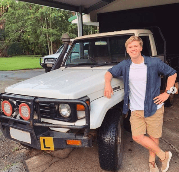 Robert Irwin Is Officially Learning To Drive — Using Late Father Steve's Car!