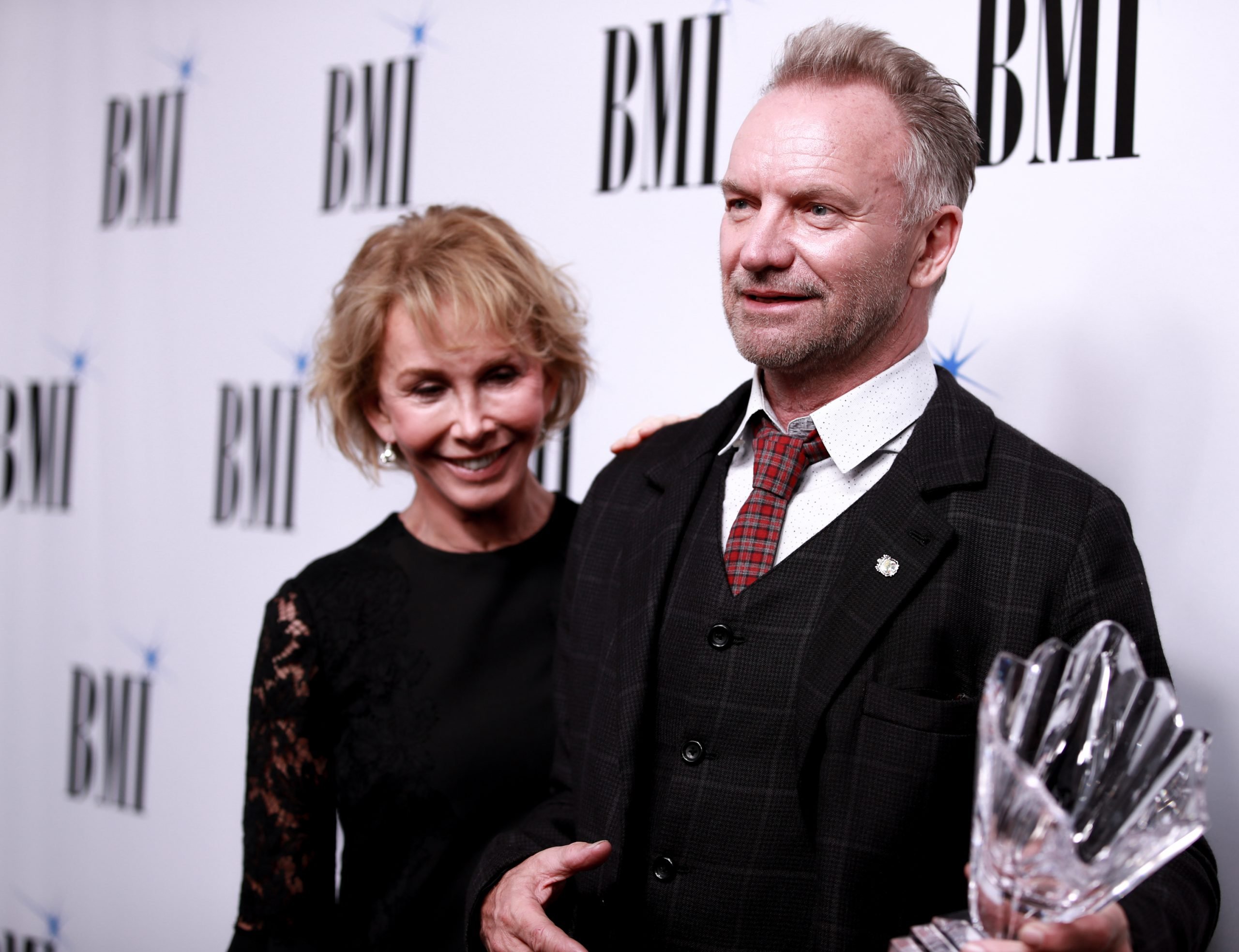sting and wife trudie 