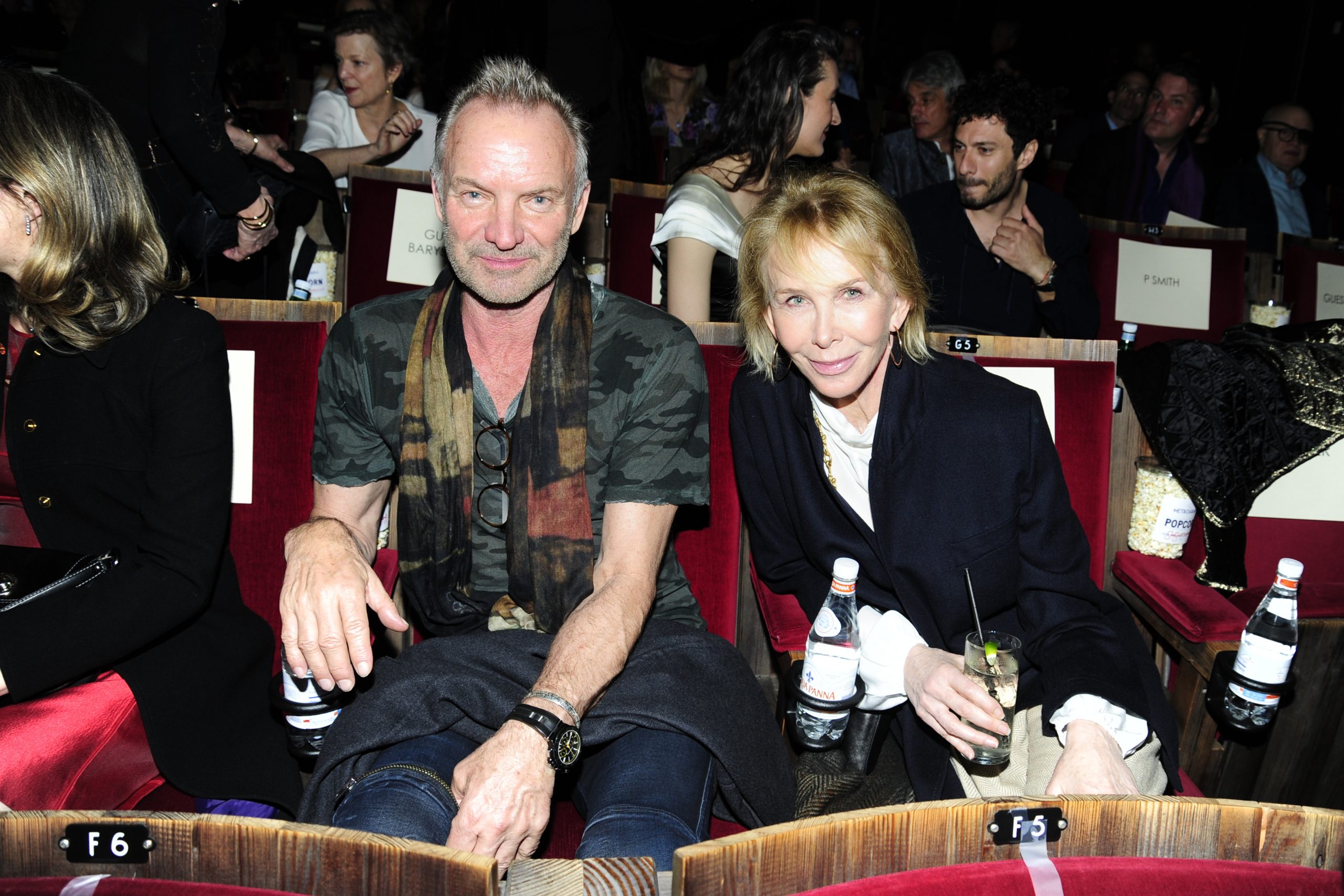 sting and wife trudie styler 