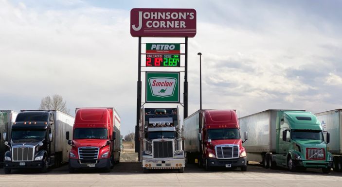 truck drivers in the coronavirus 