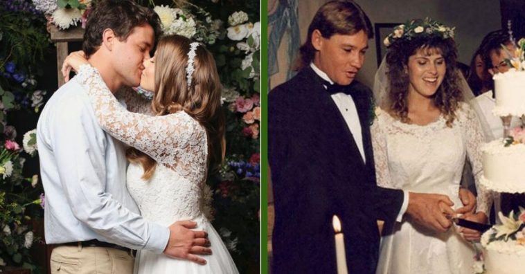 Bindi Irwin Confirms Wedding Gown Was A Tribute To Her ...
