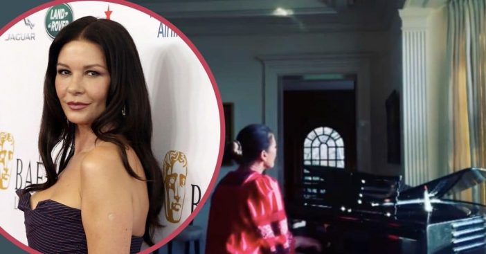 Catherine Zeta-Jones Shows Off Piano And Singing Skills During Quarantine