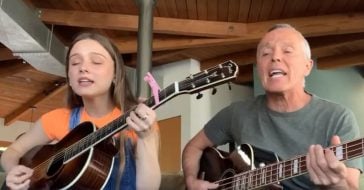 Curt Smith Of 'Tears For Fears' Performs _Mad World_ With His Daughter