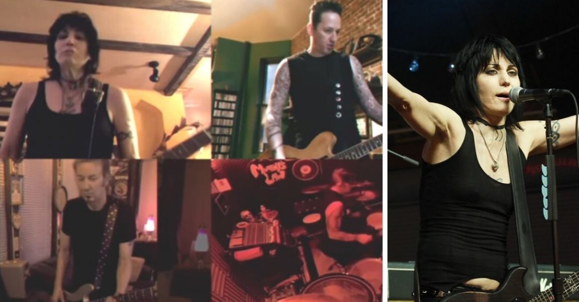 Joan Jett And The Blackhearts Perform Light Of Day Virtually For Fans