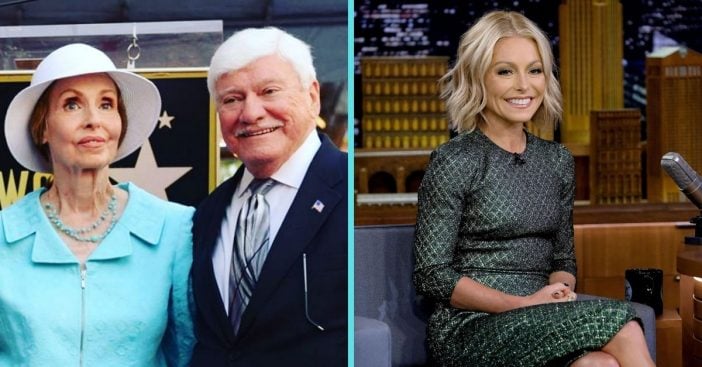 Kelly Ripa sent her parents an adorable message celebrating their love