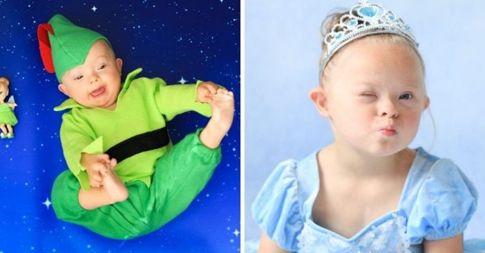 Kids With Down Syndrome Pose As Their Favorite Disney Characters