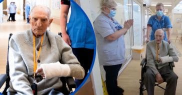 Nurses Applaud 99-Year-Old WWII Vet After He Beats Coronavirus