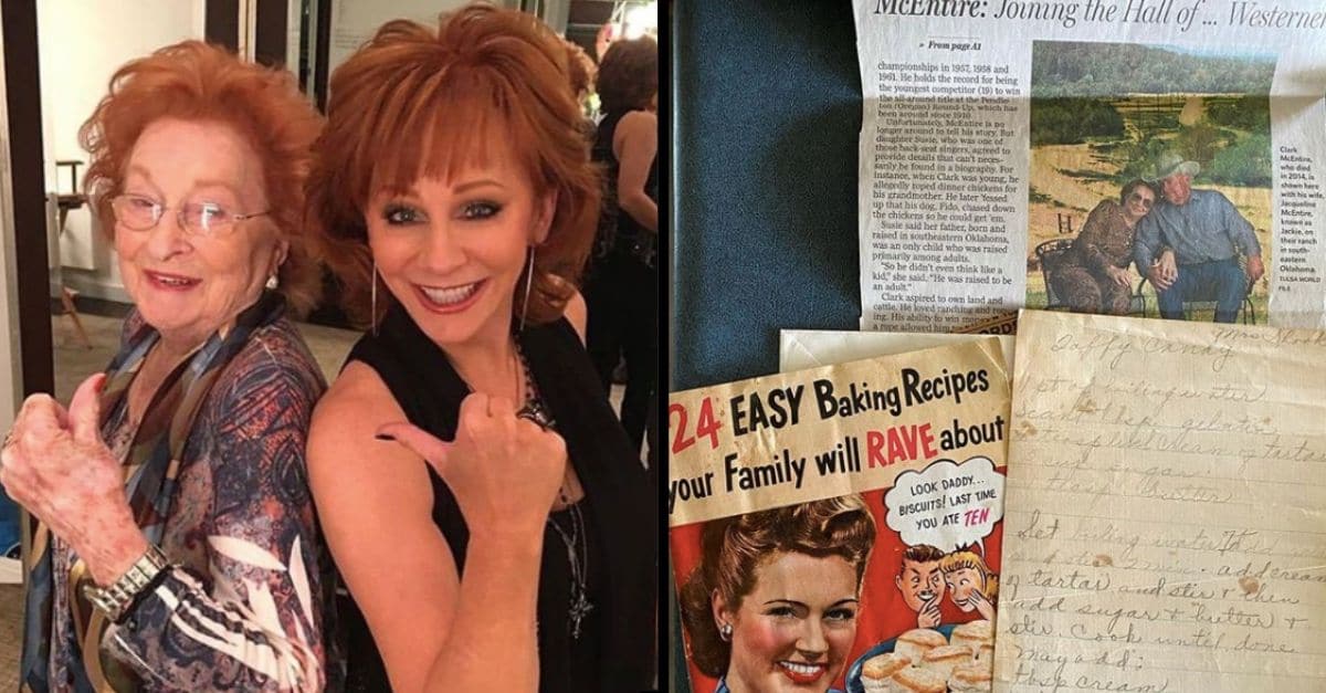 Reba McEntire Finds Nostalgic Items From Her Parents, Grandparents