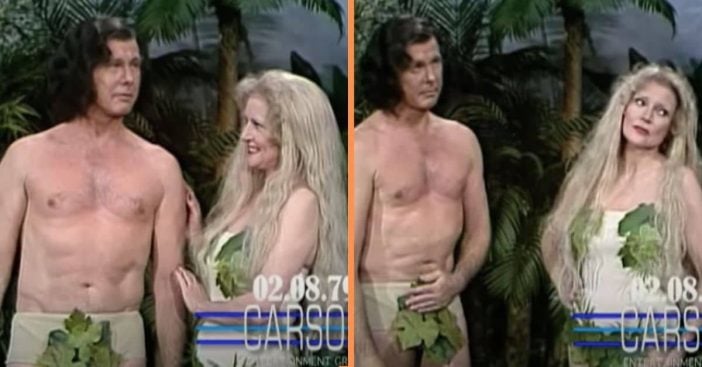 WATCH_ Betty White & Johnny Carson As Adam & Eve On 'Johnny Carson's Tonight Show' In 1979