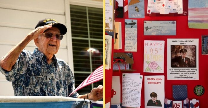 WWII Veteran Gets A Special Birthday Honor After His Party Was Canceled Due To The Pandemic