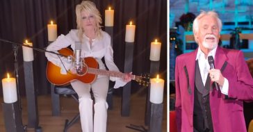 Watch Dolly Partons tribute to the late Kenny Rogers