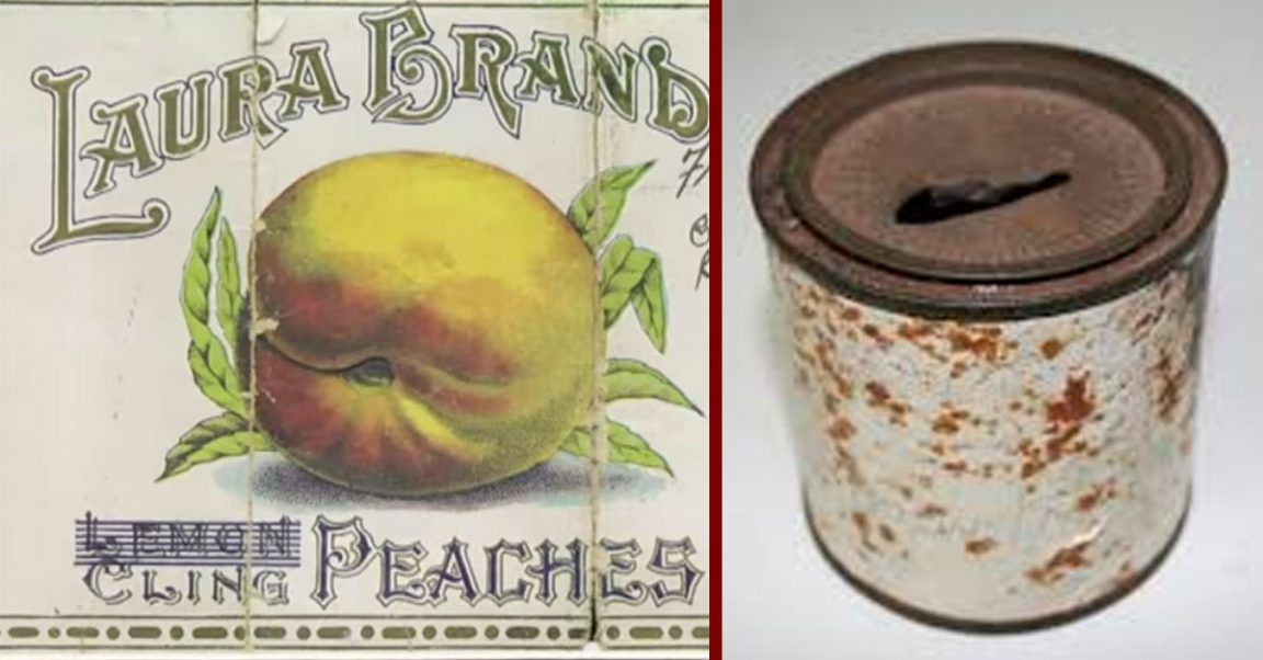 A Label From A Can Of Peaches Holds Rich WWI History