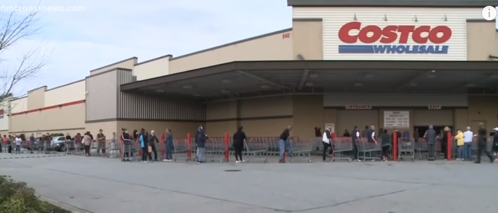 long wait times at costco