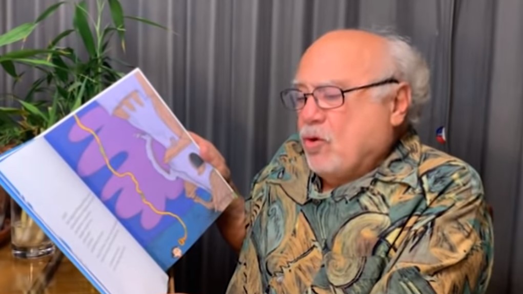 danny devito reading the lorax earth day