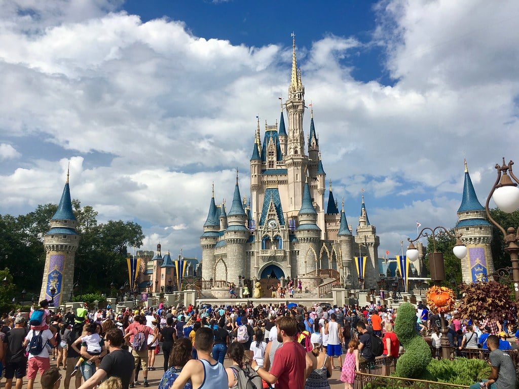 magic kingdom cinderellas castle disney world 