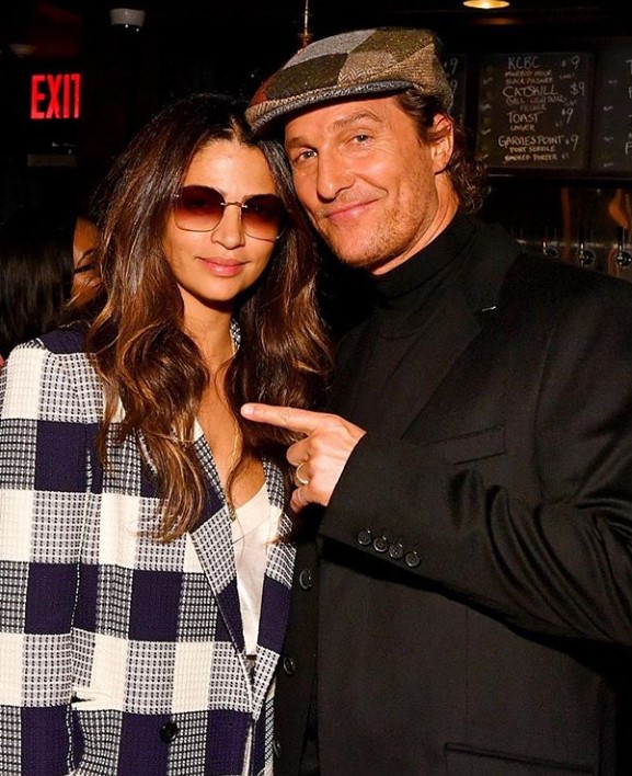 matthew mcconaughey and wife camila