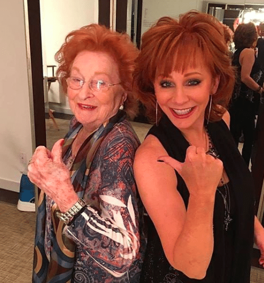 reba mcentire nostalgic items from parents grandparents