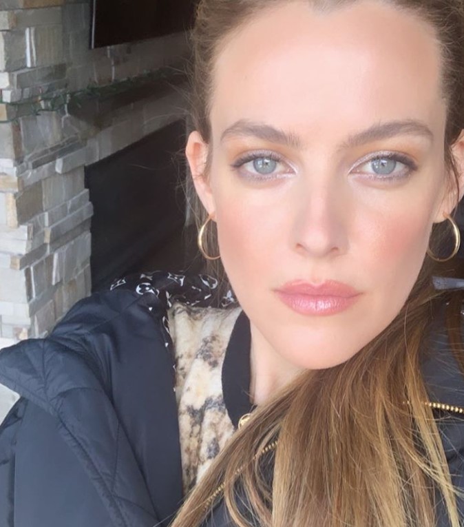 close up photo of riley keough