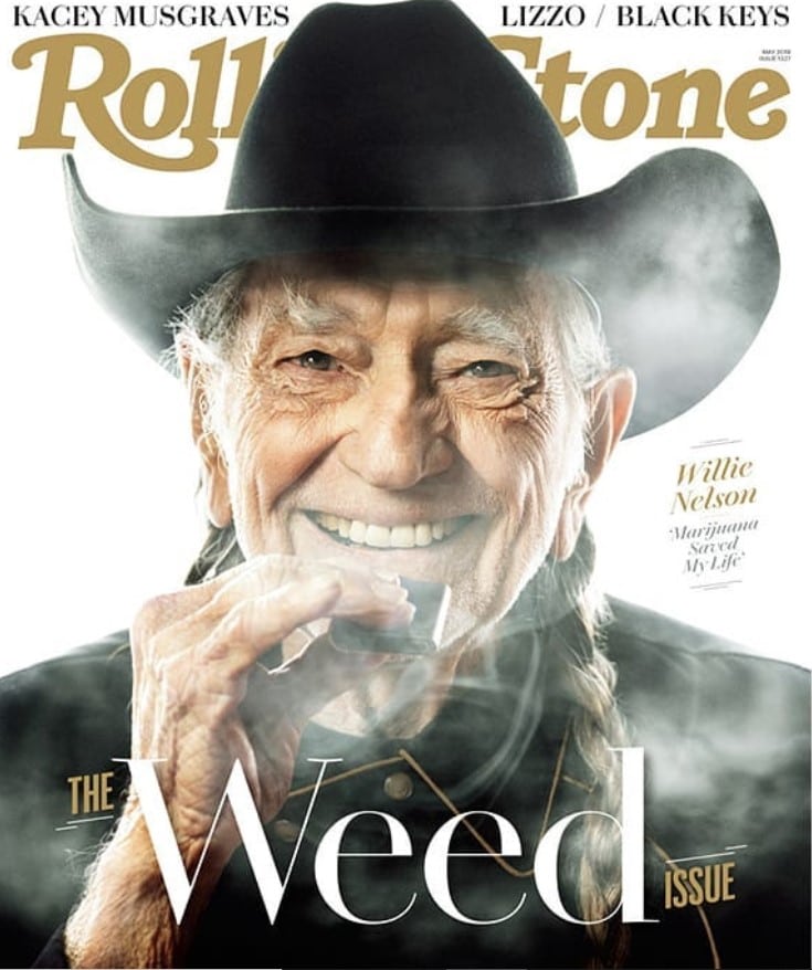 willie nelson rolling stone cover weed issue