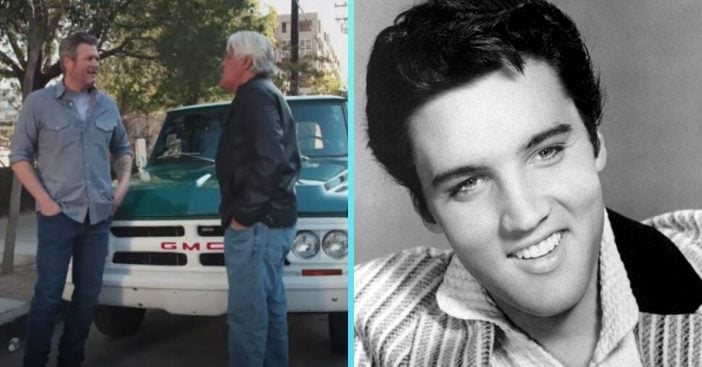 Blake Shelton gets to drive Elvis Presleys truck