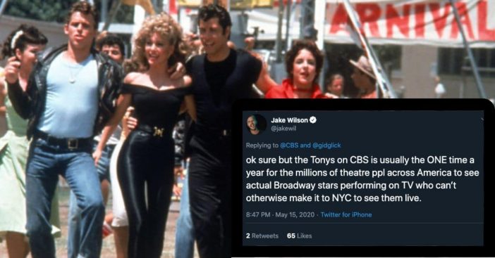 Broadway Pros Are Not Happy With 'Grease Sing-A-Long' Replacing Tonys This Year