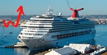 Cruise bookings went up by 600 percent after talks of sailing again