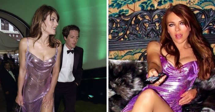 Elizabeth Hurley wears dress she wore 21 years ago and looks amazing