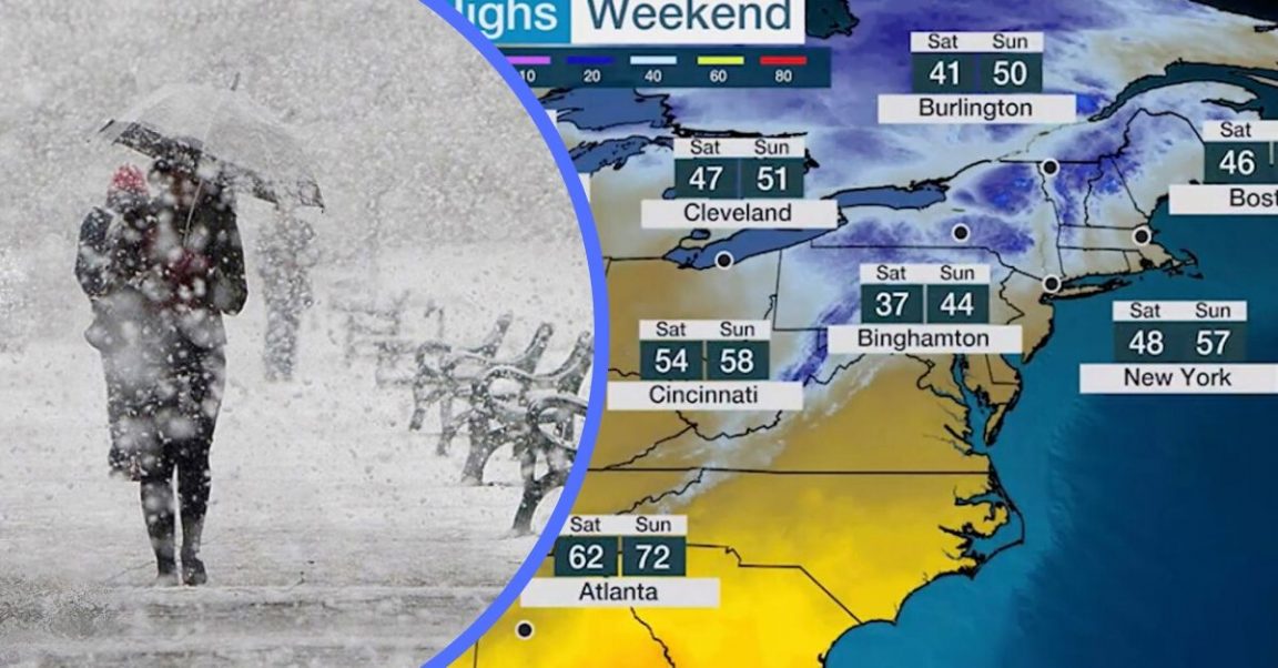 Historic May Snowstorm To Hit Northeast Ahead Of Mother�s Day Weekend