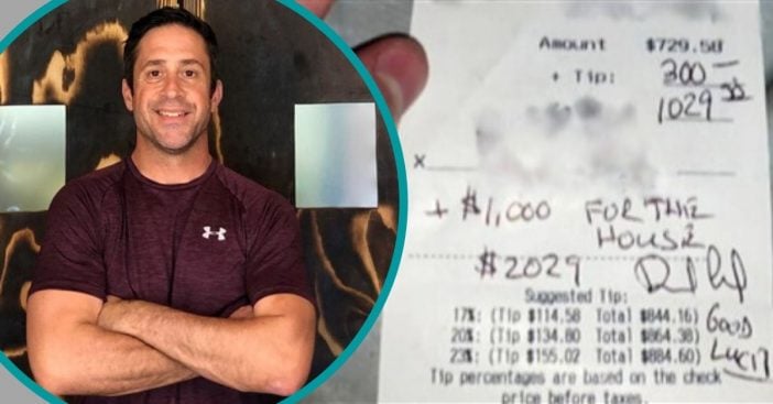 Man Leaves $1,300 Tip For Struggling Restaurant After It Reopens During Pandemic