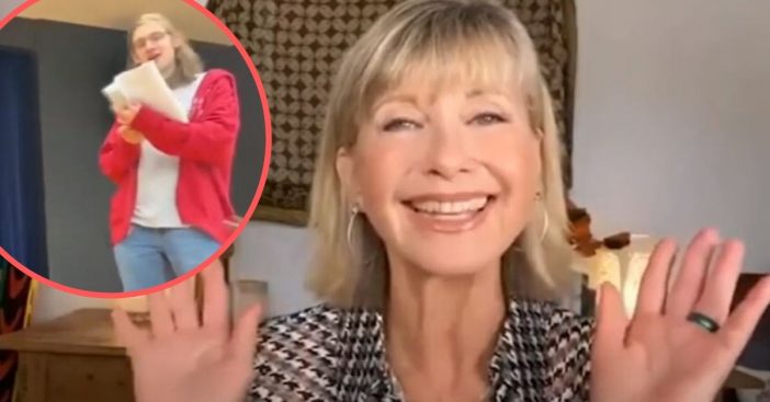 Olivia Newton John surprises seniors at their virtual commencement