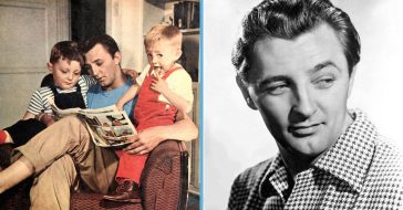 Robert Mitchum was a family man as well as celebrated actor