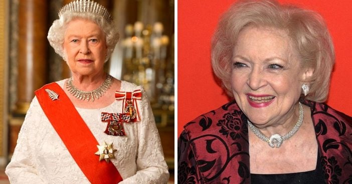 Who is older and richer Queen Elizabeth II or Betty White