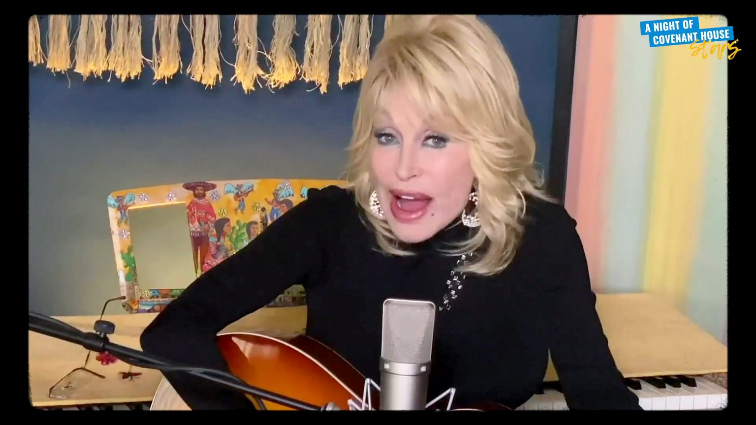 Dolly Parton Sings "Try" During Virtual Benefit For Homeless Children