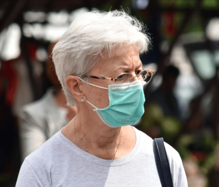 costco shopper refusing to wear face mask