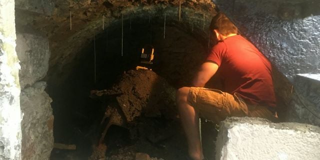 new homeowner discovers secret cellar dating back 100 years