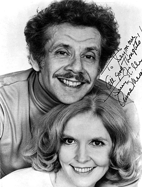 jerry stiller anne meara signed