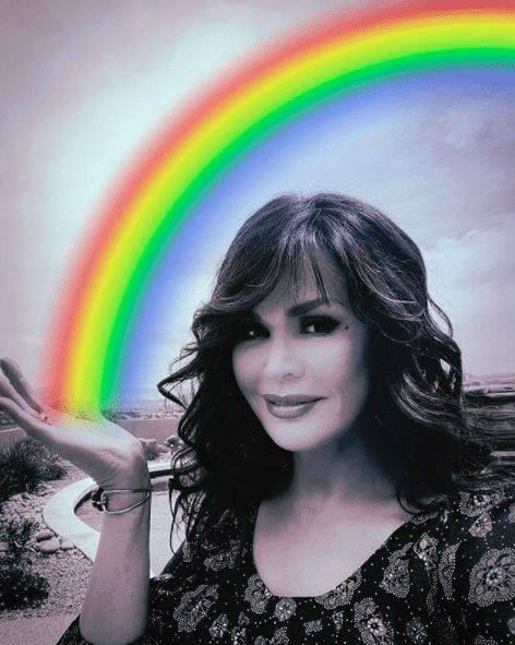 Marie Osmond participating in ONJ's Rainbow Challenge