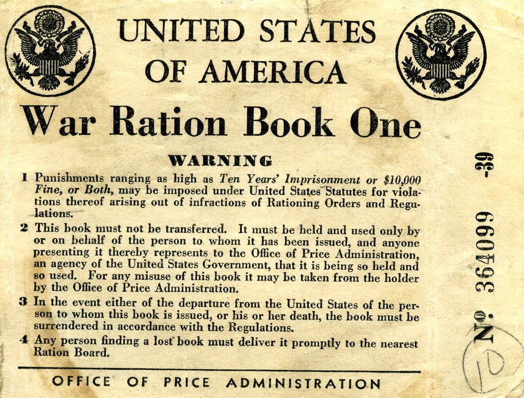 war ration book