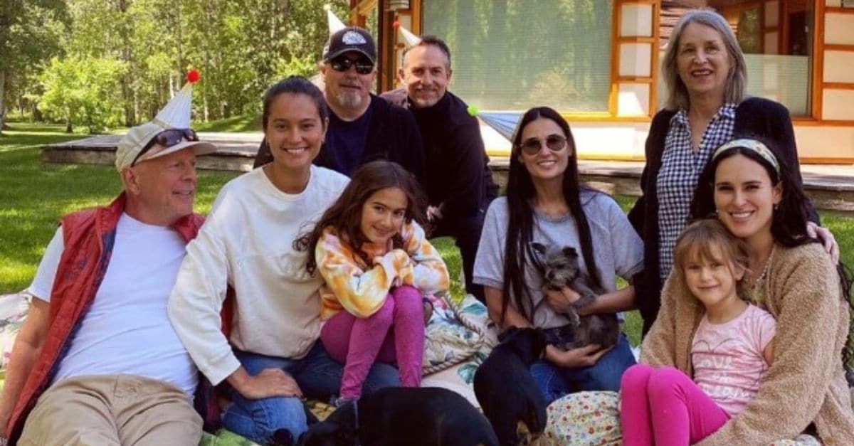 Bruce Willis' Wife Celebrated Her Birthday With His Ex-Wife Demi Moore