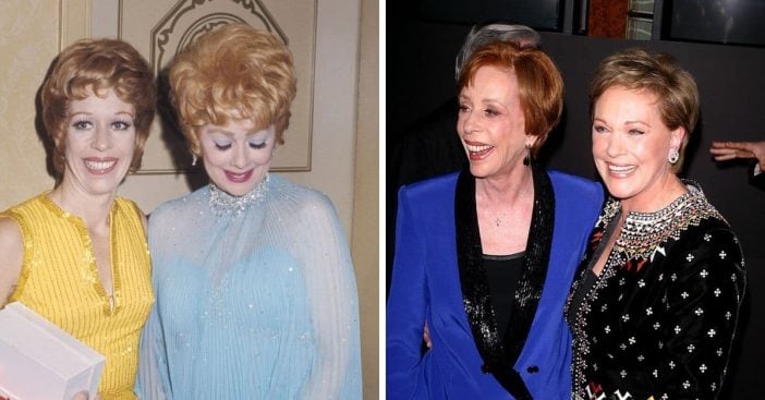 Carol Burnett talks friendships with Lucille Ball and Julie Andrews